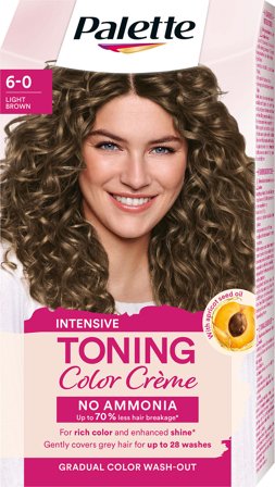Schwarzkopf Tonings farve 6-0 Light Brown, Hår, Hårfarve, Toningsfarve