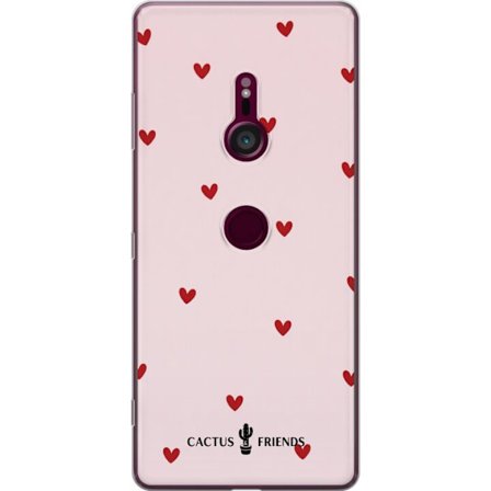 Yhteensopiva Puhelinkuori Sony Sony Xperia XZ3 Cactus and Friends – HeartSprinkle