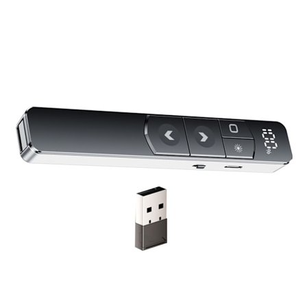 2,4 GHz fjernbetjeninger Præsentationsklikker Trådløs USB-præsentationsklikker til Powerpoint
