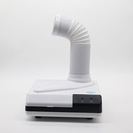 Tyylikäs pöytäimuri, kynsi-imuri, tehokas moottori takaa vahvan imukyvyn manikyyri- ja pedikyyrijauheille