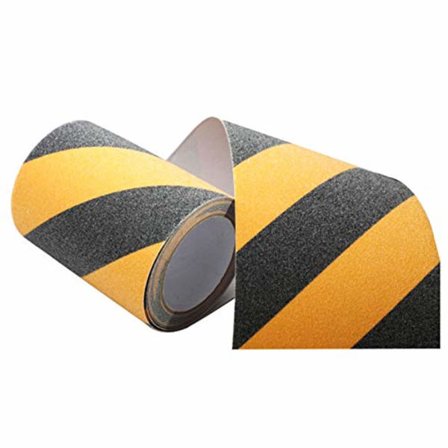 5cm*5m Gul Anti-Skrid Tape, Stærkt Lim, Selvklæbende Anti-Skrid Tape, til Indendørs og Udendørs Brug, for Arbejds- og Hjemmesikkerhed. Sikkerhedstape