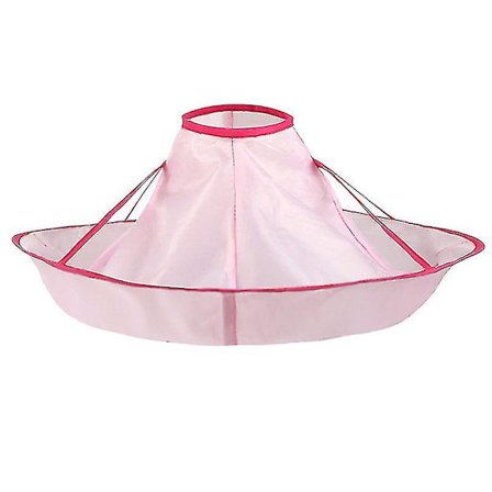 Barnefrisørforkle Haircut Enfant Sjal Hjemme Frisørverktøy Rosa, Grå 2stk