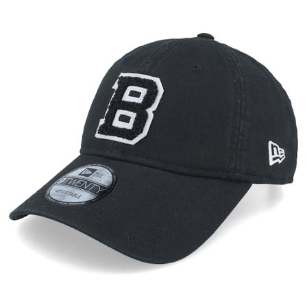 New Era - MLB Svart unconstructed Caps - Brooklyn Dodgers MLB Varsity Coop 9TWENTY Black Dad Cap @ Hatstore