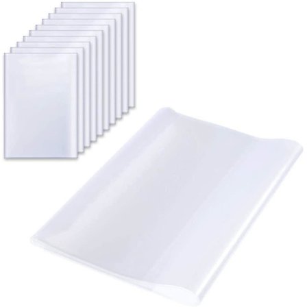 Øvingsbokomslag Transparent Bokbeskytter Gjenbrukbar Vanntett