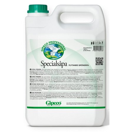 GIPECO Grönsåpa Specialsåpa 5L - Lyreco - Städ och hygien - Golvunderhåll - Golvrengöring