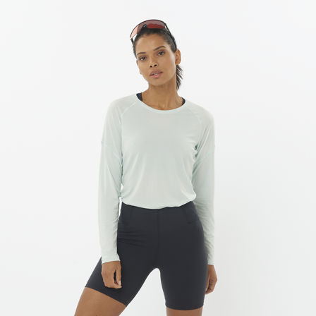 Salomon - Skjorter Tøj Cross Run Ls Tee W