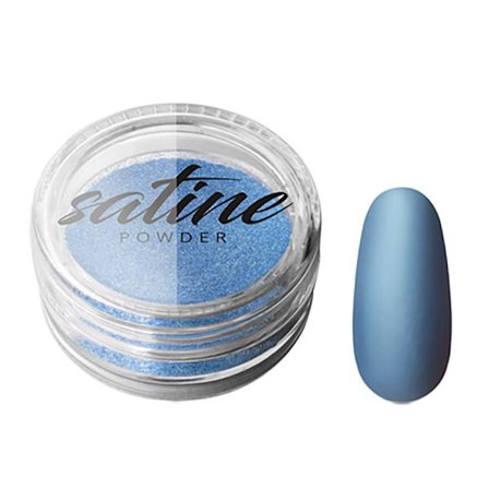 Silcare - Satin powder - Blue - Pigment