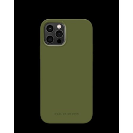 Silicone Case iPhone 12 / 12 Pro Khaki