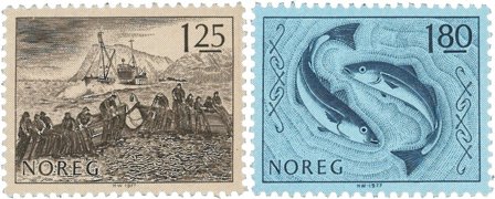 Norge - AFA 765-766 - Postfrisk
