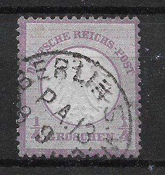 Tyske Rige 1872 - AFA 1 - Stemplet