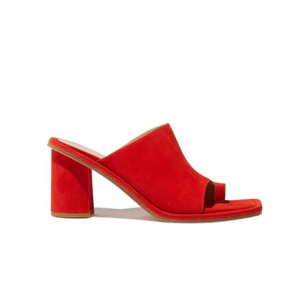 Scarosso - Flip-flops - Röd - Dam - Storlek: 38 1/2 Eu, Dam, Storlek: 38 1/2 EU