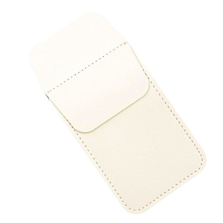 Stort pennfodral i konstläder med tjock design