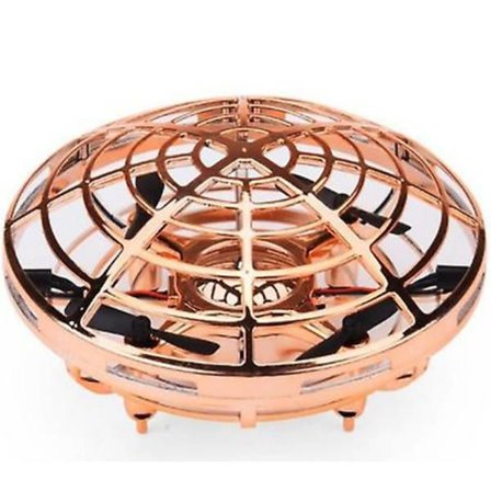 Induct Mini UFO RC Drone med IR Hindringsutvikling og LED-lys, Elektrisk Bærbar Quadcopter for Barn[YJD]