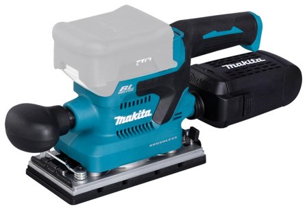 Makita DBO380Z Plansliper uten batteri og lader, Maskiner