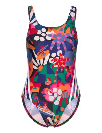 Farm Swimsuit Badedrakt Badetøy Multi/mønstret Adidas Performance*Betinget Tilbud