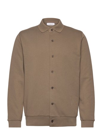 Lindbergh | Jersey Button Through Pique L/S | L