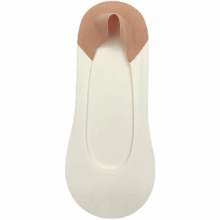 3 Par Is Silke Sokker Båtsokker ORANSJE