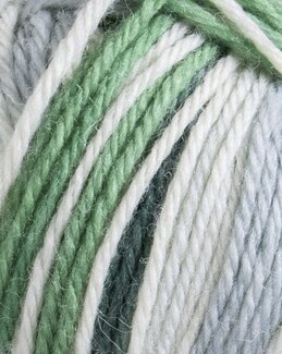 Garn Järbo Raggi 100g Grün multi