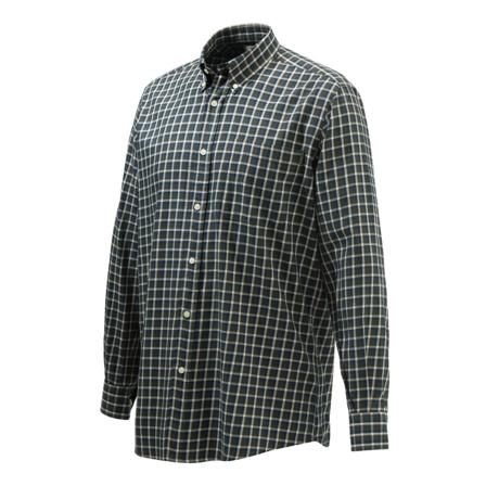Beretta Men's Wood Button Down Shirt Men long-sleeved shirts Green S