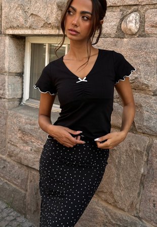 BUBBLEROOM Babylock Short Sleeve Top Klær