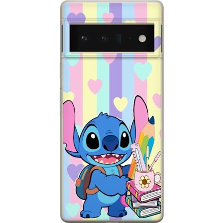 Kompatibel Mobilcover til Google Pixel 6 Pro BMW M4 i neonlime driftstil med graffiti og bygaderacerfølelse