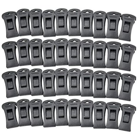 40 stk. tøjklemmer til strømper, super klemkraft, skridsikre, praktiske strømper, tøjklemmer til garderobehængning, hjemmetilbehør