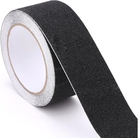 20m svart anti-skli tape 50mm bred selvklebende tape for sikkerhet