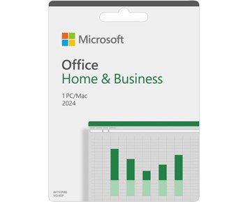 Microsoft-Office Home and Business 2024 Swedish EuroZone 1 License Medialess-Office Home and Business 2024-Software-Microsoft Office