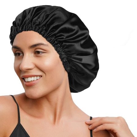 TG Satin Bonnet Sidenhuva Hårbonnet för att sova Satin Cap Extr