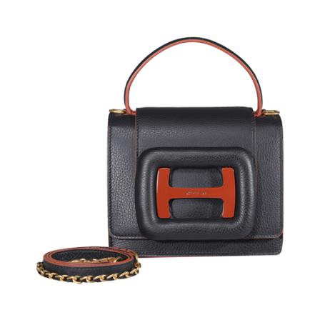 Hogan, Mini Bags Zwart, Dames, Maat:ONE Size