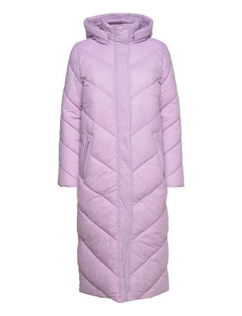 Catjasz Long Jacket Fôret Kåpe Lilla Saint Tropez