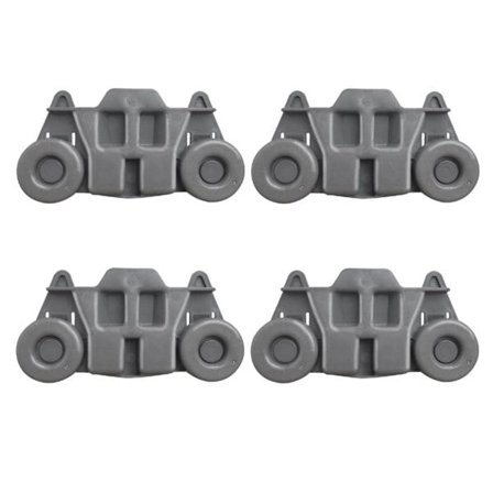 Hjulsett W10195416 for nedre kurv til Whirlpool oppvaskmaskin