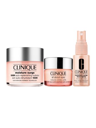 Clinique Moisture Surge Ultra Hydration Set cont.: Cream 100H Auto-Rpl Hydrtor 125 ml + Moistur Surge Face Spra 30 ml + Eye Cream 15 ml (GH 71348) 
