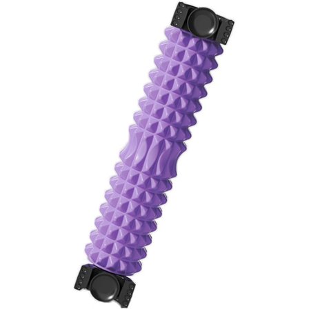 Bærbar skumrulle med sugekopper, dybvævsmassagepind til myofascial frigørelse og muskelrestitution, essentiel for atleter