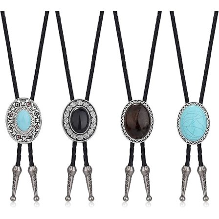 Bolo slips, herr och dam, handgjorda, cowboy, läderrem, western, indian, original, 101 cm