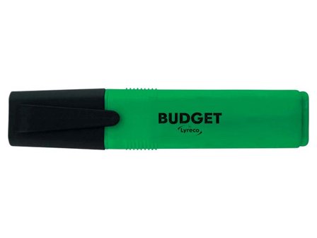 Lyreco BUDGET Överstrykningspenna grön - Lyreco - Kontorsmaterial > Pennor > Överstrykningspennor