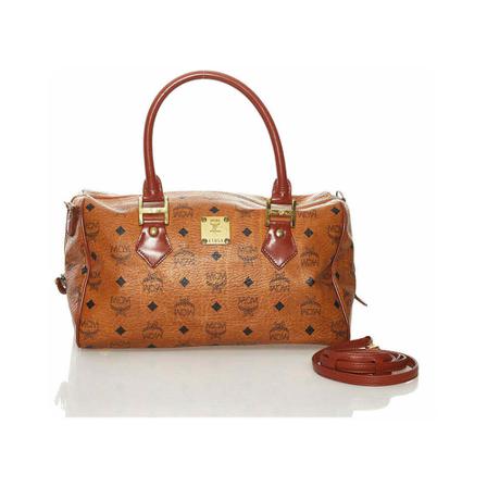MCM Pre-owned, Pre-owned Handbags Bruin, Dames, Maat:ONE Size