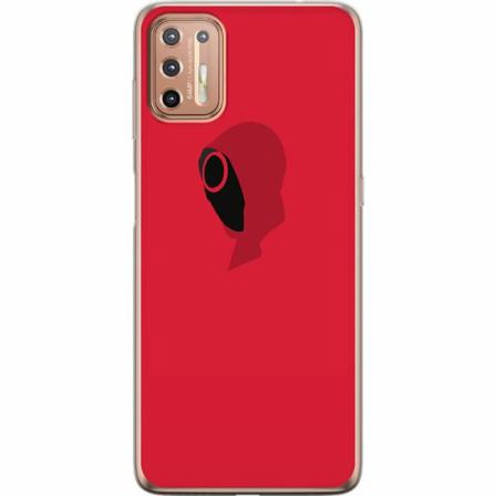 Motorola Moto G9 Plus Genomskinligt Skal Squid Game