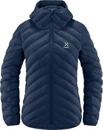 Haglöfs Särna Mimic Hood Women Women middle-layer synthetic jackets Blue L