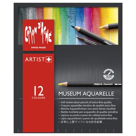 Caran d'Ache Museum Aquarelle 12 kpl