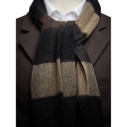 John Henric Winter Scarf Halsdukar & scarves Herr Brun ONESIZE