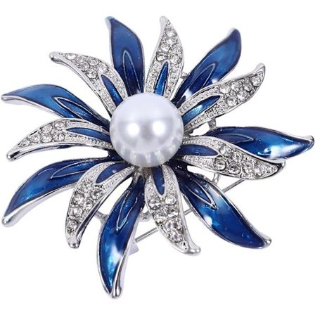 Krystallbrosje Nålmerke Pins Rhinestone Emalje Brosje for Krage Korsage Smykker Dekorasjon