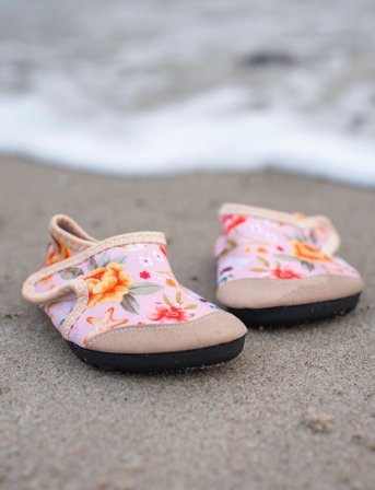 Filibabba Badesko Str. 28 -29 - Ocean Blossom - Pink - 28/29