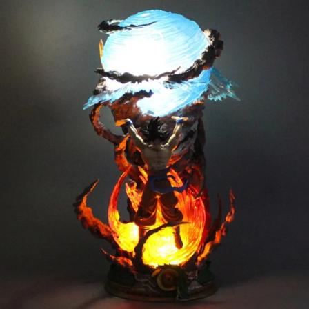 25 cm Dragon Ball Figurer Spirit Bomb Sou Goku Anime Figures Super Saiya Action Figure Model Pvc Statue Doll