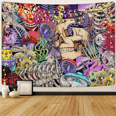 Fantasisvamp dekorativt tyg Hängande tyg Fantasy Galaxy