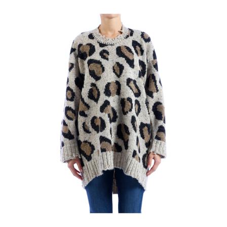 R13, Knitwear 3995-10 Beige, Dames, Maat:S