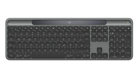 Logitech SLIM SOLAR+ KEYBOARD GRAPHITE - DEU - CENTRAL-419 WRLS