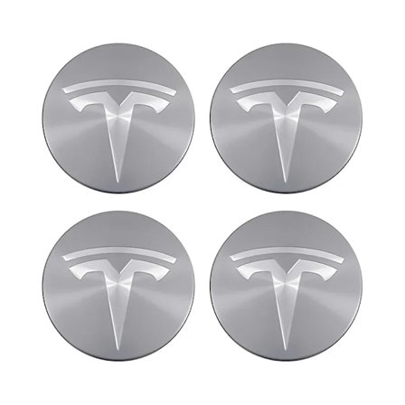 4-pack för Tesla Model 3 Model Y Märkesöverdrag Navkapslar 56mm Navcentrumkapslar för Tesla Model Y X S 2016-2025 Biltillbehör