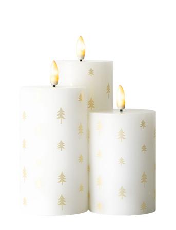 Sille Rechargable Set Home Decoration Candlesticks & Tealight Holders Candlesticks Gull Sirius Home