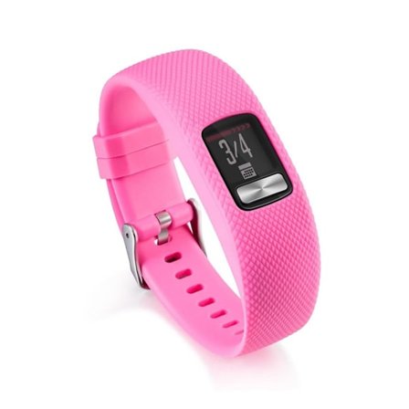 Garmin Vivofit 4 lozenge tekstur TPU silikone urrem - Rose